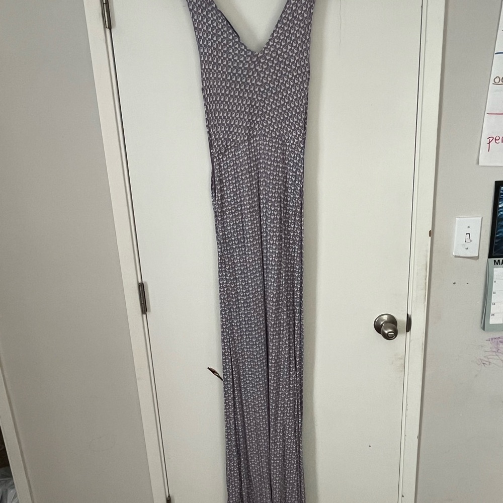 French Connection Purple Geometric Dress